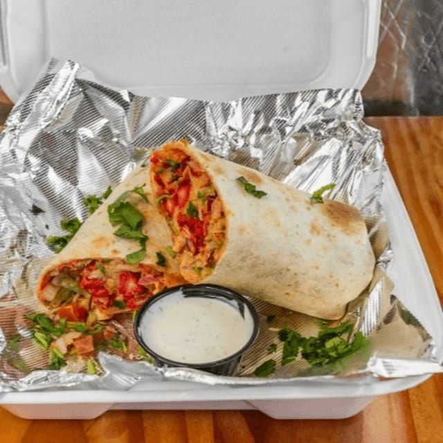 Chicken Tikka Wrap.