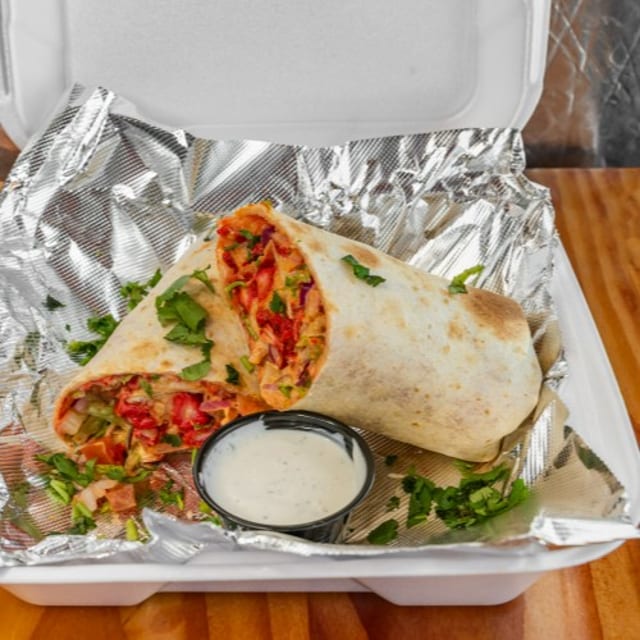 Chicken Tandoori Wrap.